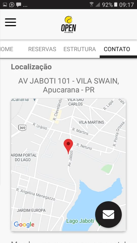 Open Tenis & Beach Tenis screenshot